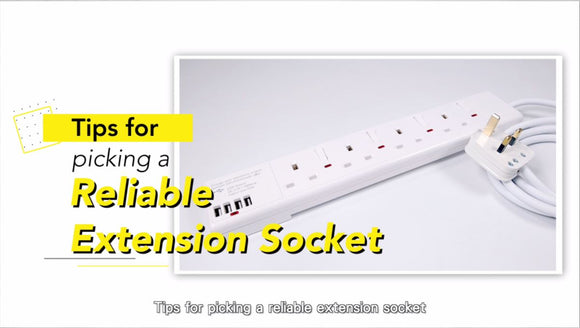Tips for picking a Reliable Extension Socket 1 Solid brass strip connection
