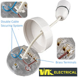 B22 Ceiling Pendant Set 6"cable (Pack in 10)