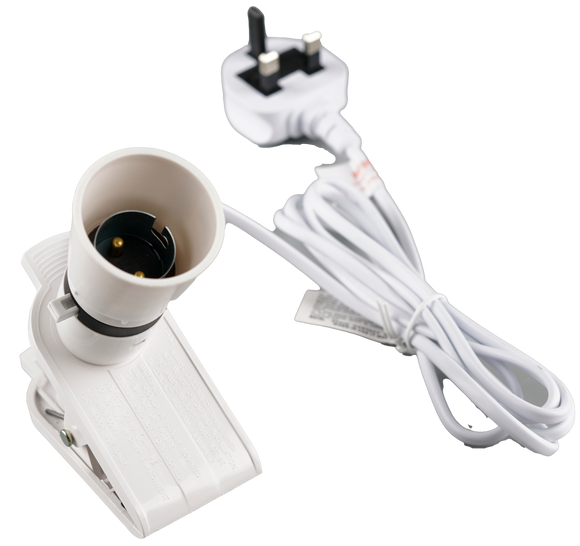 WK Electrical - BC B22 Bayonet Clip-on Light Fitting Lights (Pack of 2)