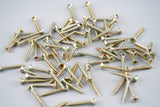 Chipboard Screws - Double countersunk 4.0mm x 30 - Zinc/yellow -waxed (Pack of 200)