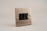 Stainless Steel - ASTA 3Gang 10AX 2-Way Switch