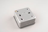 Metal Clad - ASTA 13A Switched Fused Spur Unit with Neon and Flex Outlet