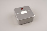 Metal Clad - ASTA 13A Fused Spur Unit with Neon