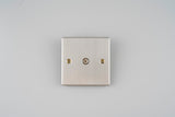 Stainless Steel - 1Gang TV socket