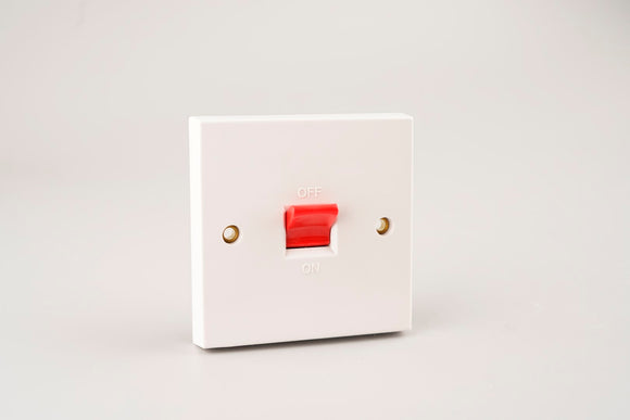 ASTA 1-Gang 45A Double Pole Switch