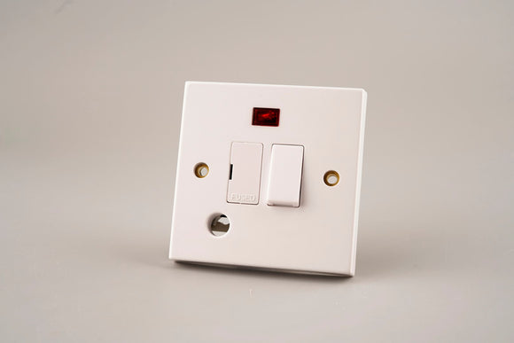 ASTA 13A Switched Fused Spur Unit with Neon and Flex Outlet