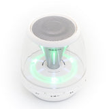 SHABA Vivid Tube Portable Luminous Wireless Bluetooth Speaker (White)