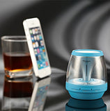 SHABA Vivid Tube Portable Luminous Wireless Bluetooth Speaker (Blue)